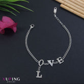 Xuping Love Latter Chain Bracelet